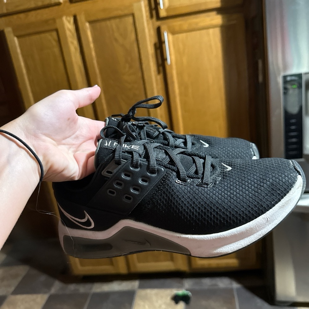 Nike Black and White Athletic Shoes